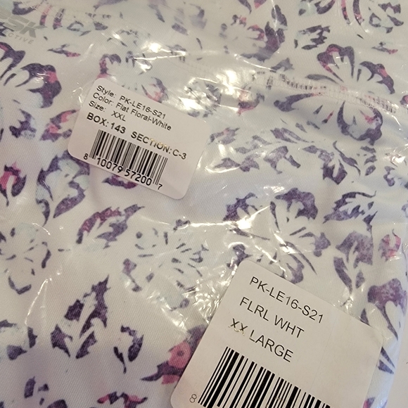 PSK Collective Women's Compression Curved Seamed Leggings Printed  XXL NWT! - Picture 5 of 6